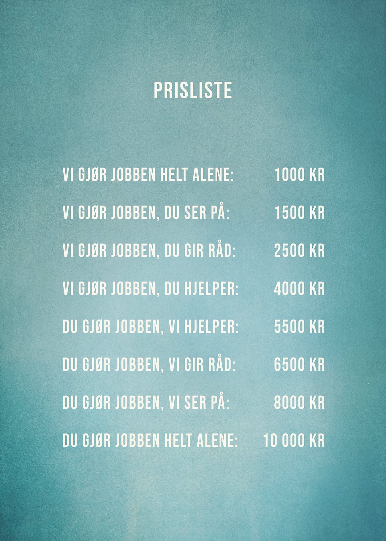 Prisliste